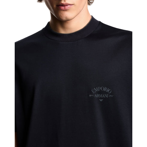 Emporio Armani T-shirt T-shirt Uomo bordino e logo S A25 - EMPORIO ARMANIEM002939AF18312 - UB118 - S - Francavilla Moda
